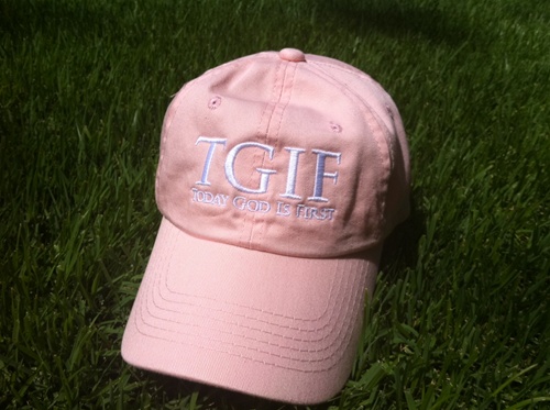 TGIF (Today God is First) Cap